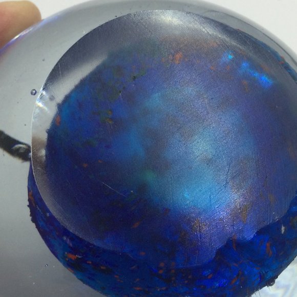 Blown Glass Paperweight Tropical Fish - Picture 5 of 6